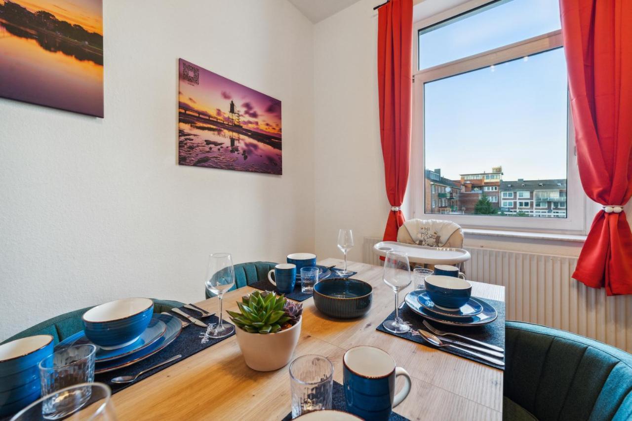 Infinity Stay: Bis Zu 4 Personen Zentrum Wassernah Netflix Wilhelmshaven Kültér fotó